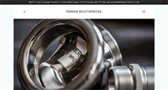 Desktop Screenshot of parkermouthpieces.com